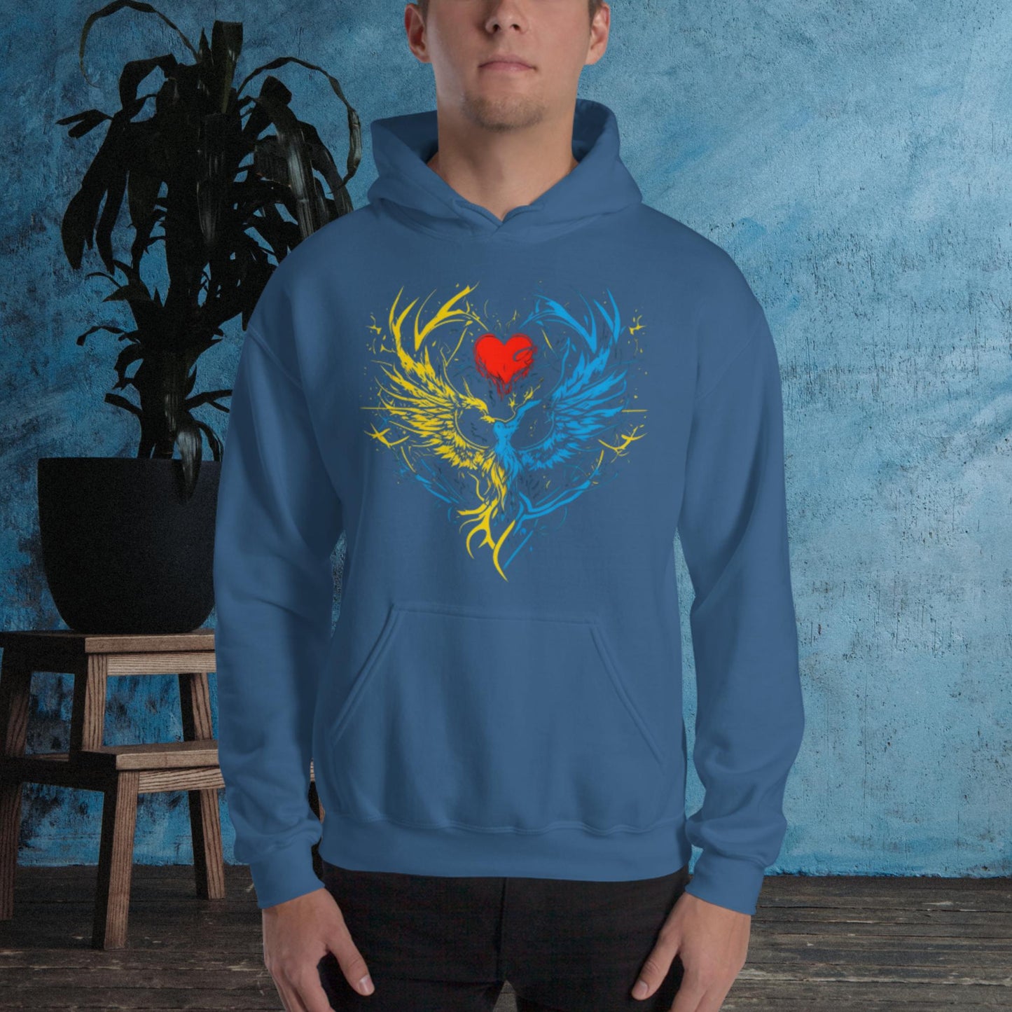 Phoenix Heart Unisex Hoodie