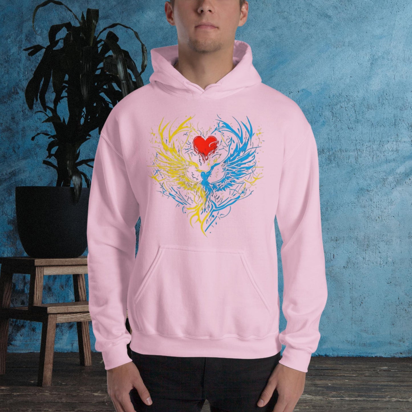 Phoenix Heart Unisex Hoodie