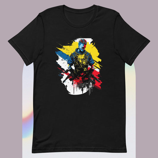 Soldier Cyberpunk style Unisex t-shirt