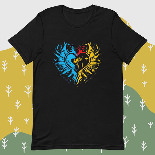 Bird in the Heart Unisex t-shirt