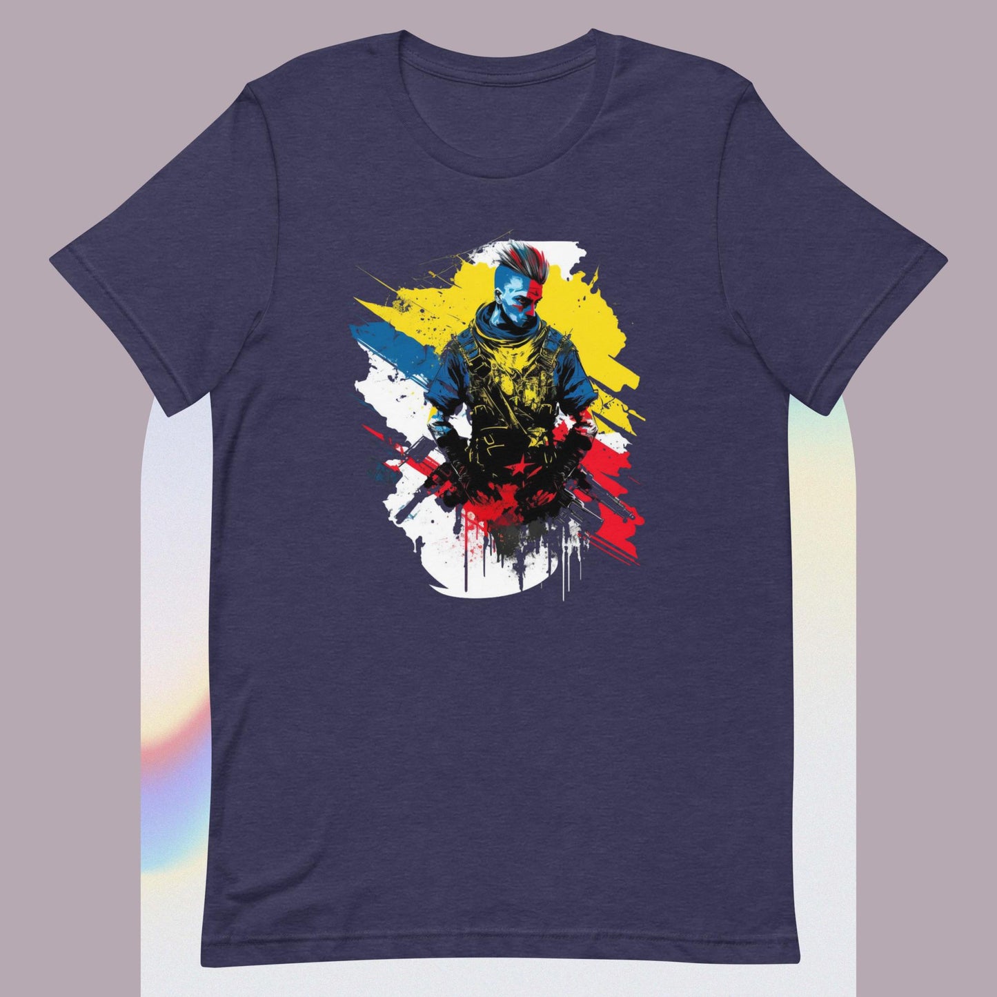 Soldier Cyberpunk style Unisex t-shirt
